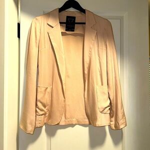 Light pink unlined Talula blazer